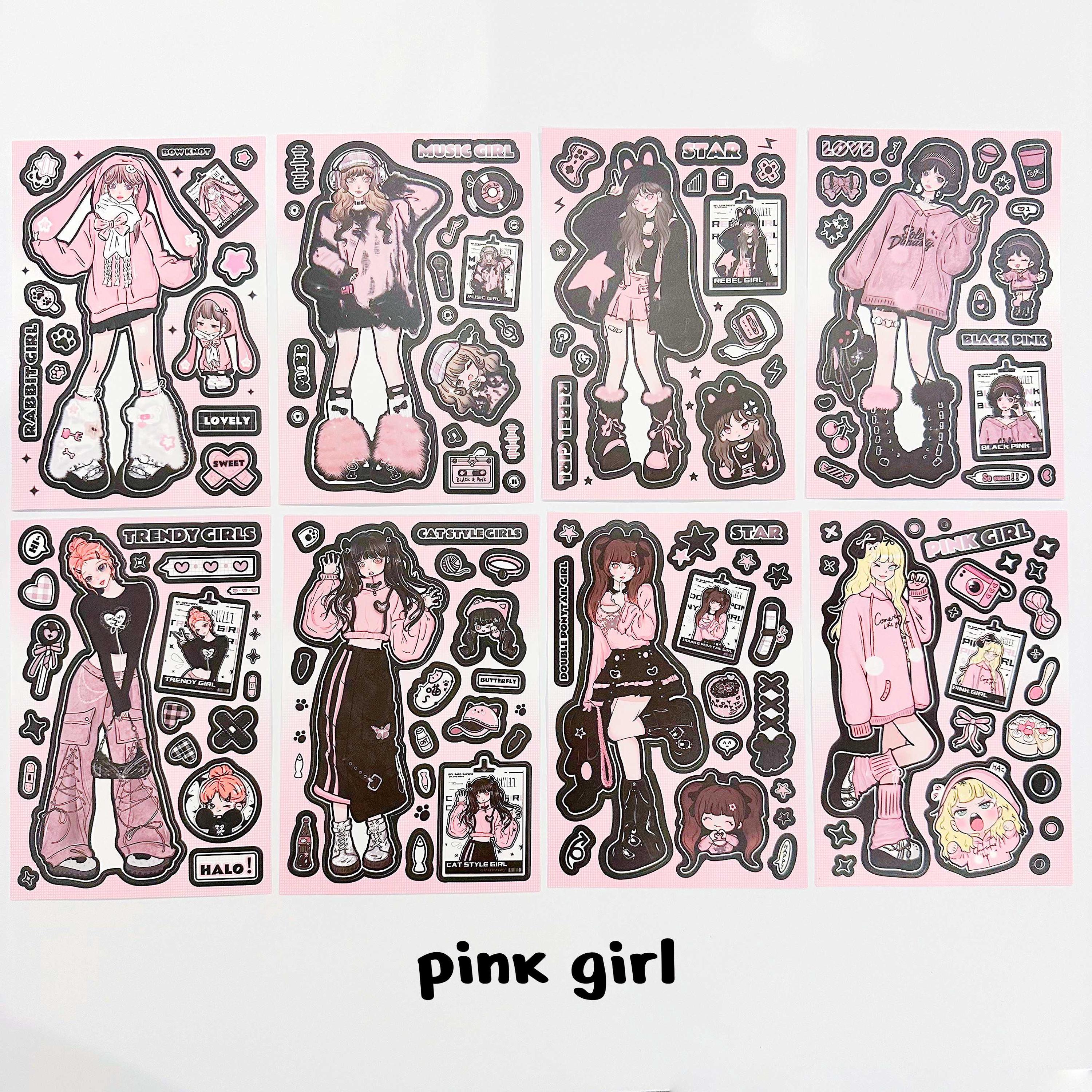 Kpop Polco Deco Stickers 
