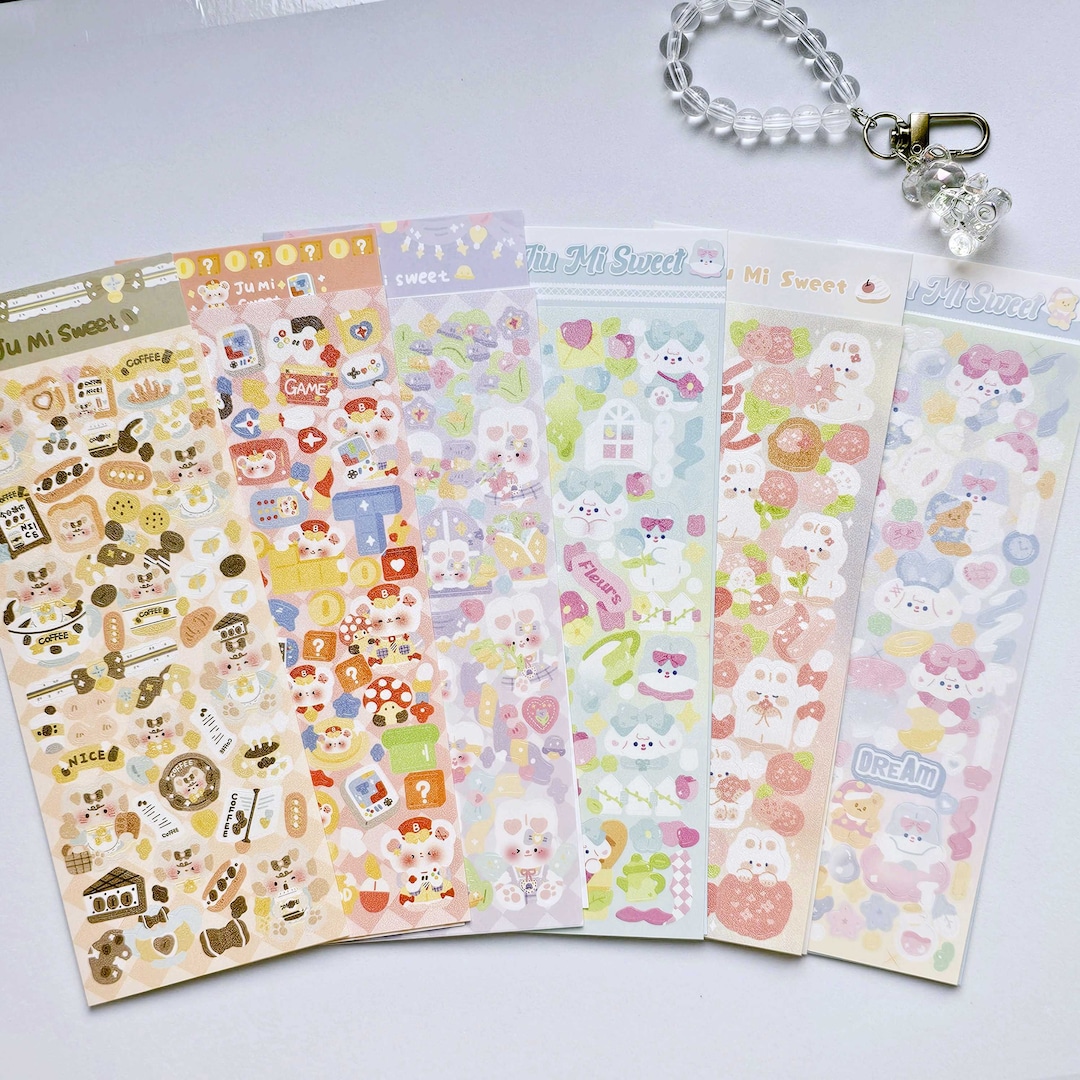 Kpop Polco Deco Stickers "jiumi Sweet" - 1 PC | Kawaii Cute Kpop ...