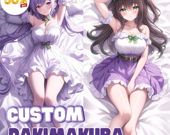 Individueller Anime Dakimakura Körper Kissenbezug, Waifu/Husbando Art