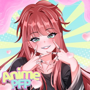Aangepaste anime-illustratie, commissie anime-personage, pictogram, PBB, animekunst, portret aangepaste anime, originele animekunst, OC, fanart