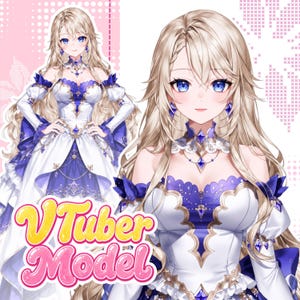 Vtuber-modellanpassad uppdragsgivning | Live2D-avatarriggning | Anime Vtuber Man Kvinna | Twitch-streamer