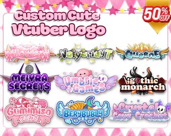 Custom VTuber Logo Design