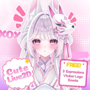 Custom LIVE2D Vtuber Model Rigging Anime | Live2D Avatar Commission