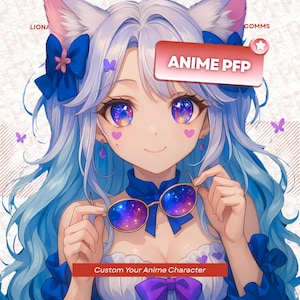 Anime Character Commission | Custom Anime/Manga Character | Original Anime Art | Fanart | OC | Avatar | pfp icon