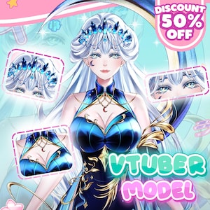 Custom Vtuber Model Live2d Commission | Vtuber model male | Vtuber model free | Live2d Vtuber Model | Vtuber asset | Anime art