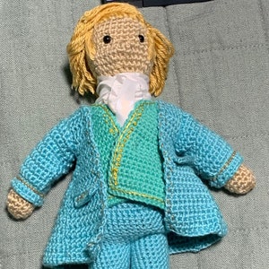 Gentleman Pirate Crochet Doll Pattern