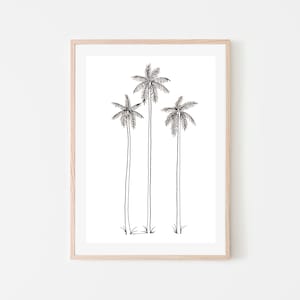 Vertical Wall Art,Palm Trees Print,Digital Print,Palm Tree Print,Wall Art Print,California Print,California Wall Art,Printable Art,Print