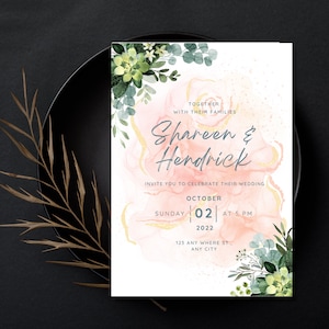 Join Us in Celebrating Love: Our Wedding Invitation| wedding invitation card| attractive wedding invitation card| personalize wedding card||