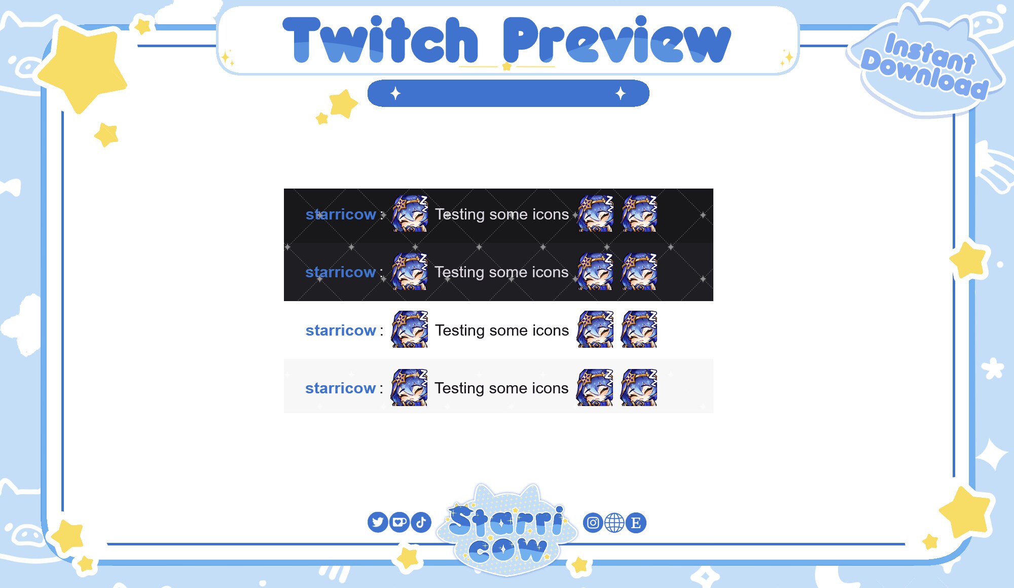 Genshin Impact Layla Sleep Emote for Twitch/discord/youtube Etsy