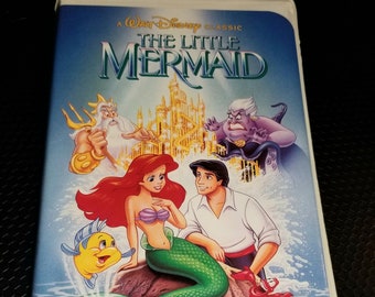 The Little Mermaid 1990 RARE Black Diamond VHS Banned Collector's Item