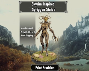 Skyrim Inspired Spriggan Statue