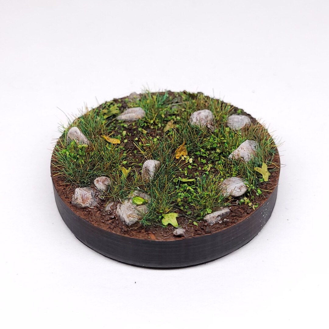50 Socles Noirs Pour Figurines 28 Mm – Présentoirs Wargame – Base Stable PP 2,8 Cm – Lot économique