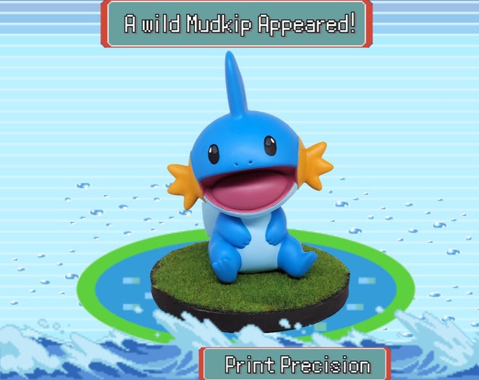 Pokemon Mudkip Statue - Etsy