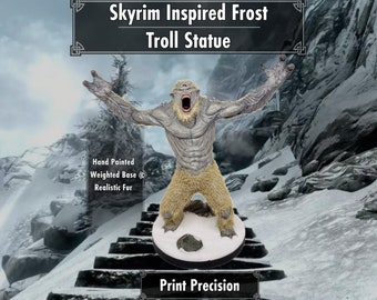 Skyrim Inspired Frost Troll