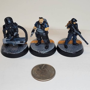 Cyberpunk 2077 Inspired Night City PD Miniatures