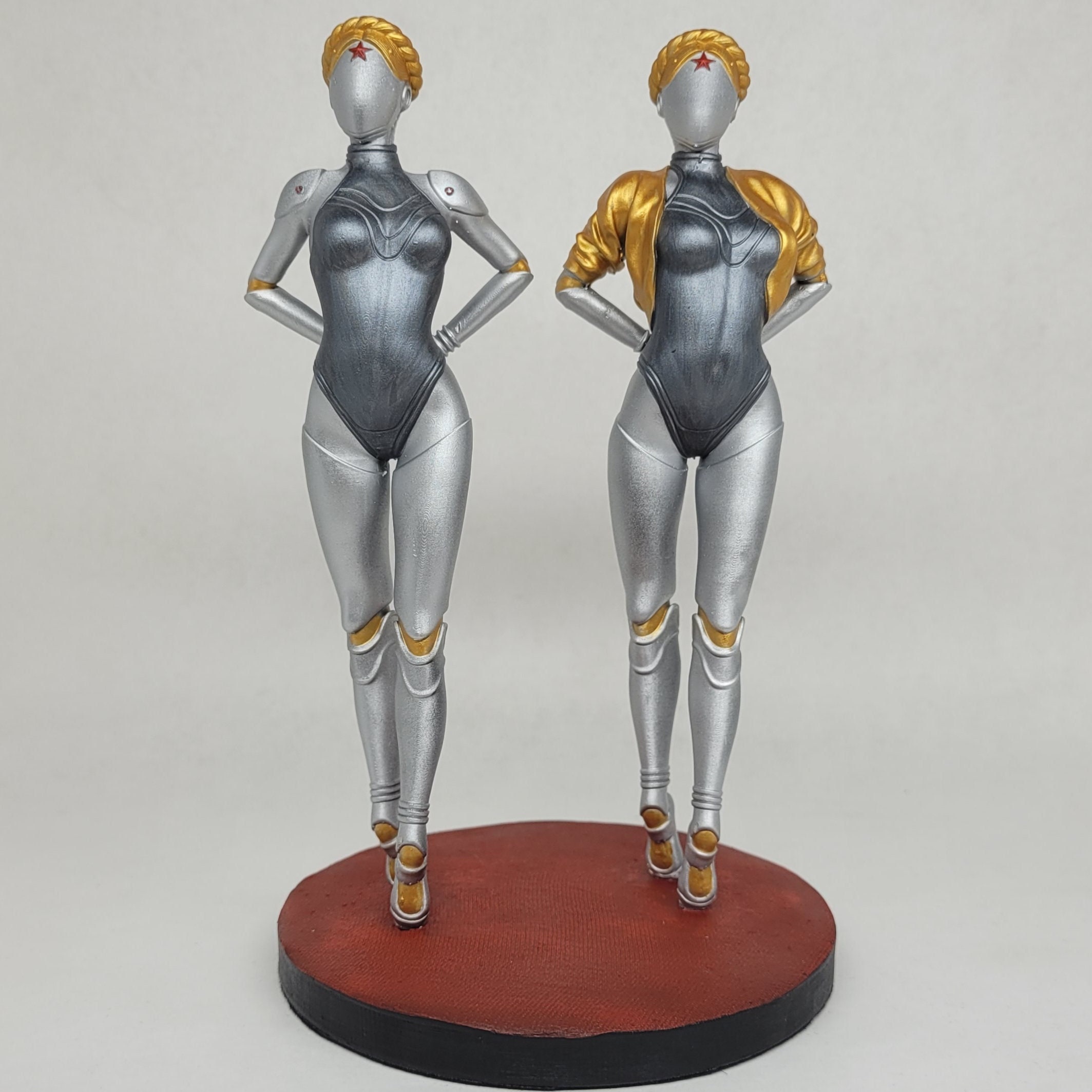 Atomic Heart Inspired Twins Statue - Etsy