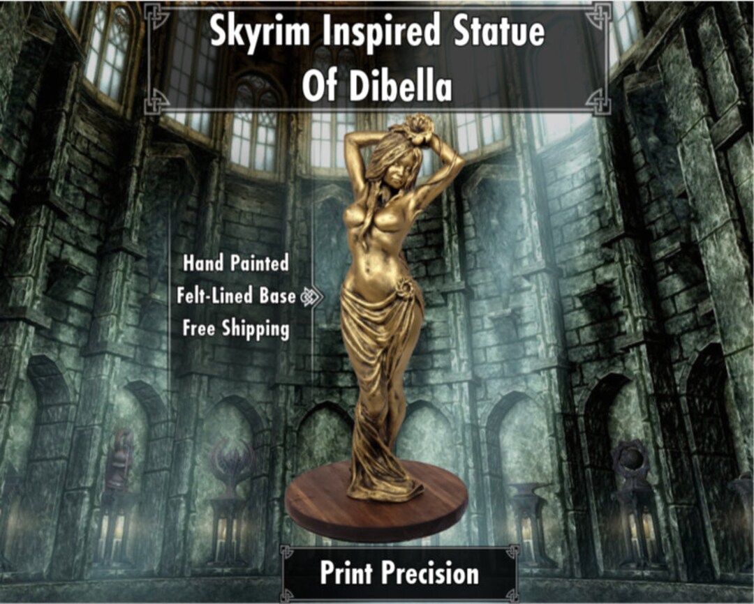 Skyrim Inspired Dibella Statue Etsy