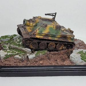 Sturmtiger Diarama geïnspireerd op de Tweede Wereldoorlog