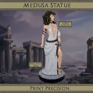 Greek Mythology Inspired Medusa Statue