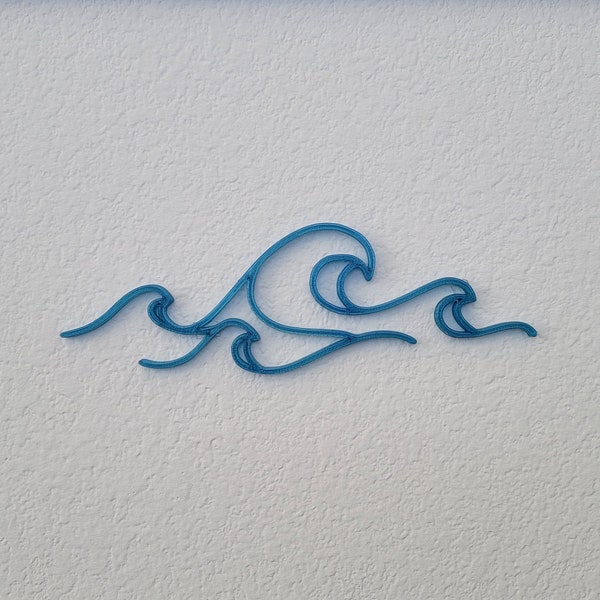 wave art. ocean wall decor. beach decor. boho coastal waves sign. nautical wall art. surf nursery decor. beach house accent wall. water wave