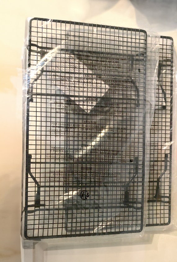 Pampered Chef 1588 Black Stackable Cooling Rack Set NEW Etsy
