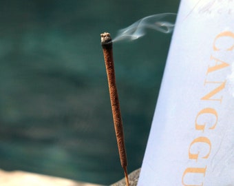 BALI INCENSE, natürlicher handgemachter Premium-Weihrauch, nicht Holzkohle, Patchouli, Sandelholz, Aromasticks, Meditation, Yoga