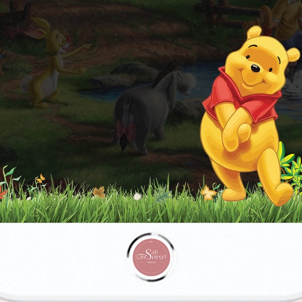 Winnie the Pooh Snapchat Filter, Pooh Bear themed, Snapchat Geofilter