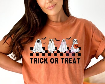 Ghost Dog Retro Spooky Season png, Groovy Halloween png, Dog Lover png, Halloween Pumpkin png, Halloween dog png, Cute Hallow png, digital