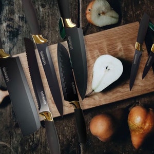 La Kubanita Master Collection Knives 13 Piece Knife Set 7 Knives