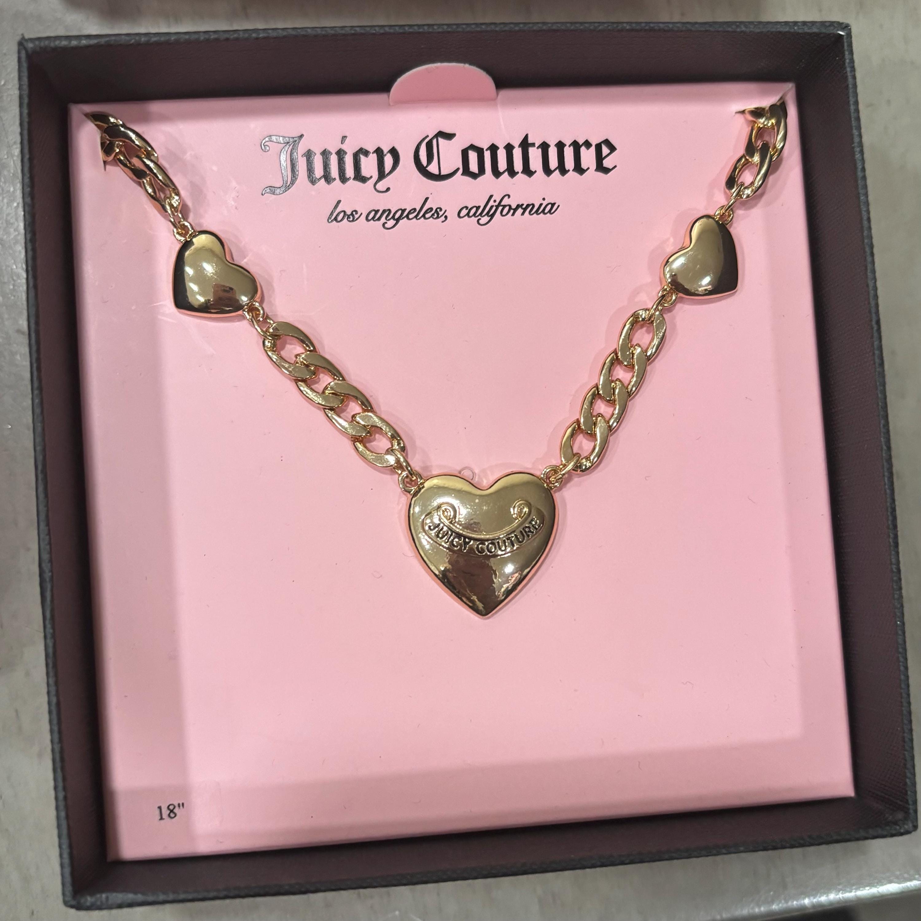 ジューシークチュール　ハート　ネックレス　チェーン　juicy couture Juicy Couture（ネックレス）のフリマアイテム一覧