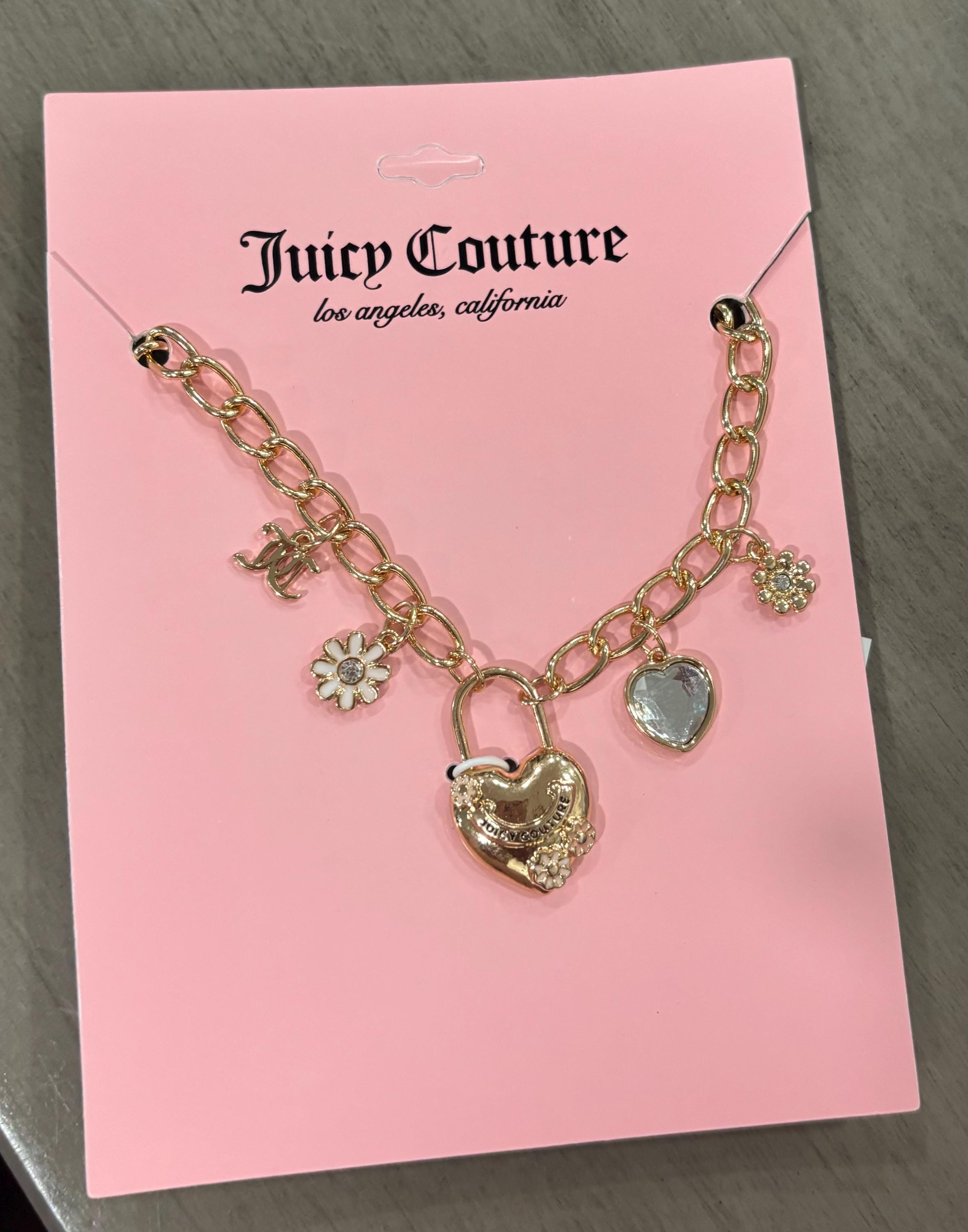 Juicy Couture Charm Necklace Etsy