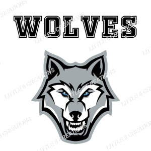 Color Mascot Wolves - PNG