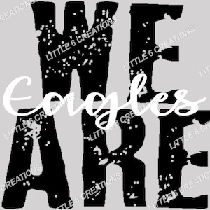 We Are Eagles Maskottchen - PNG