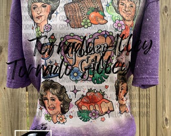 Golden Babes | Bleached T-Shirt | Humor | Nostalgia | Summer | Cheesecake | Funny Shirt | Being a Friend | Soft Tee