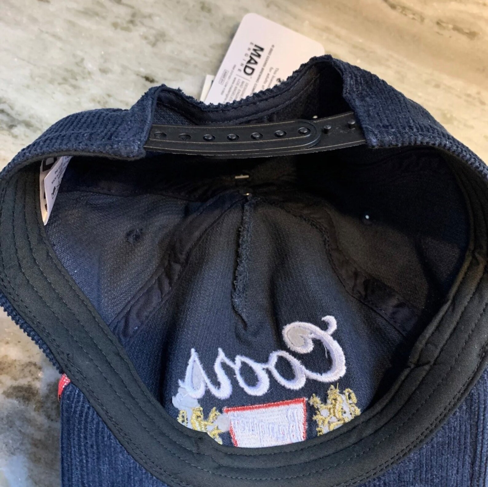 Coors Banquet Corduroy Snapback Hat Vintage 90s Style Blue W Etsy