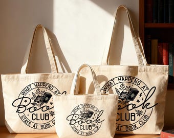 Book Club Tote Bags,Bookish Library Tote Bag,Book Lover Bag,Portable Handbag,Bookworm Gift,Bookish Gift,Classic Shoulder Bag,Canvas Tote Bag