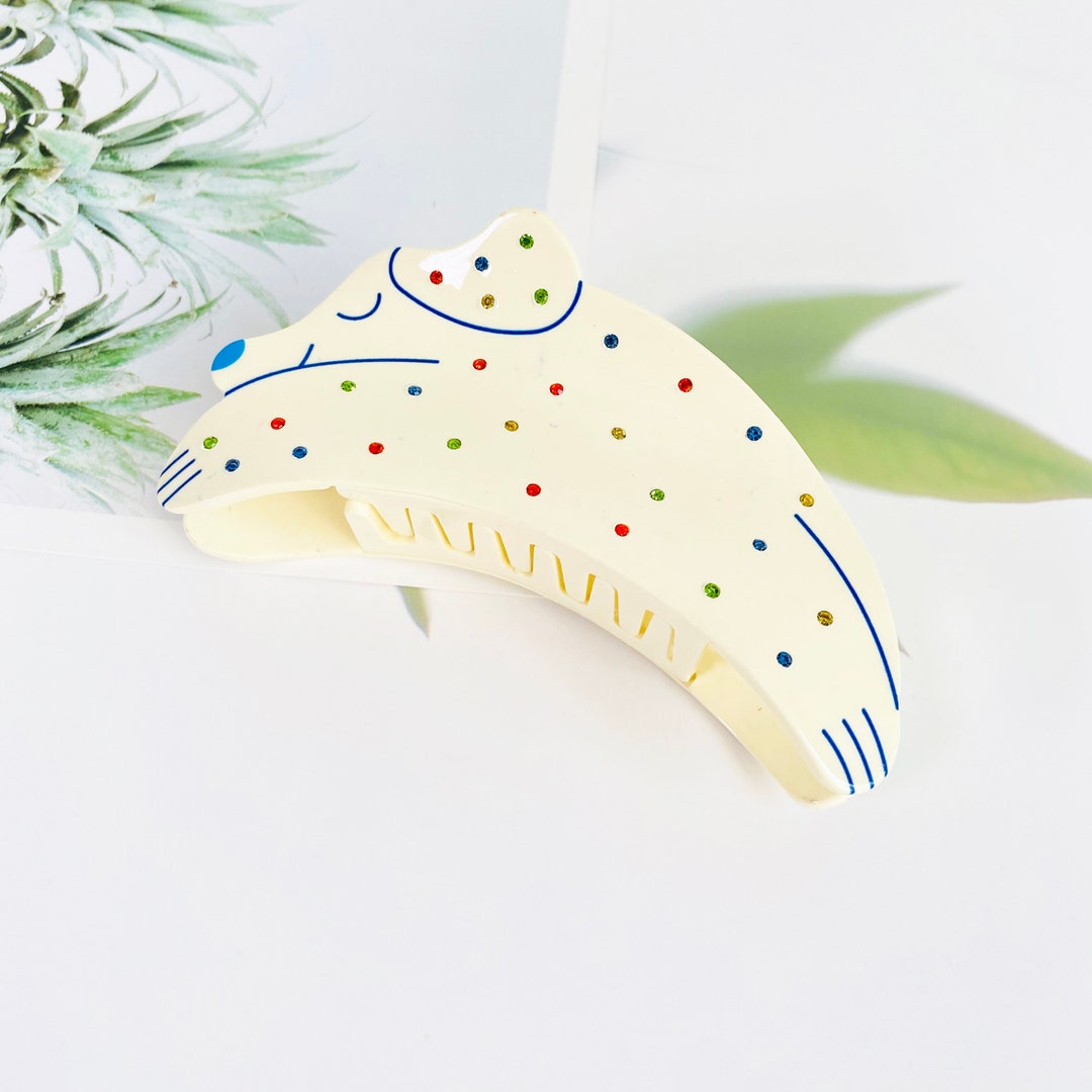 Lovely Dog Hair Clip With Rhinestones, Crystal Hair Clip, Pet Dog Hair