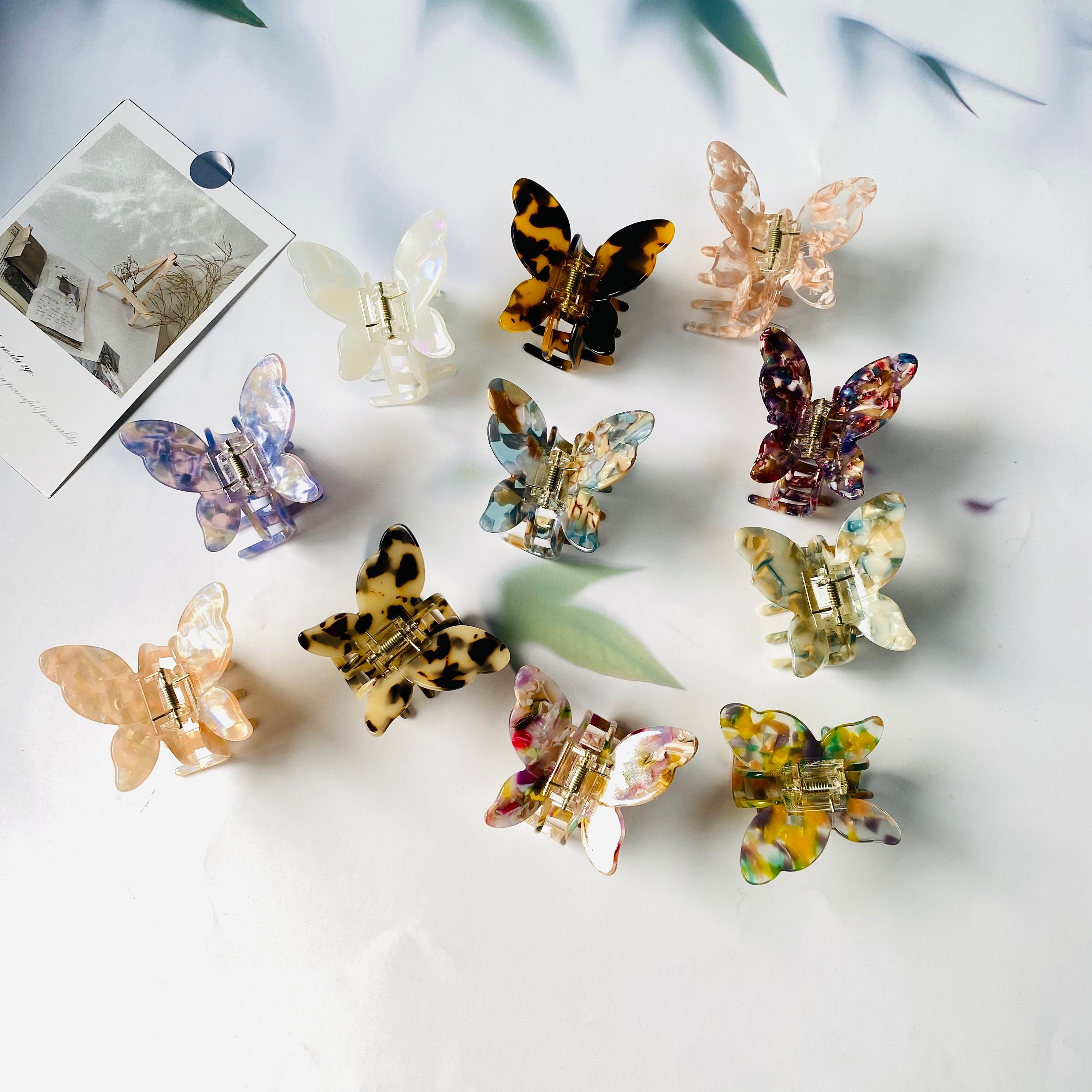 Butterfly hair clip - Etsy 日本