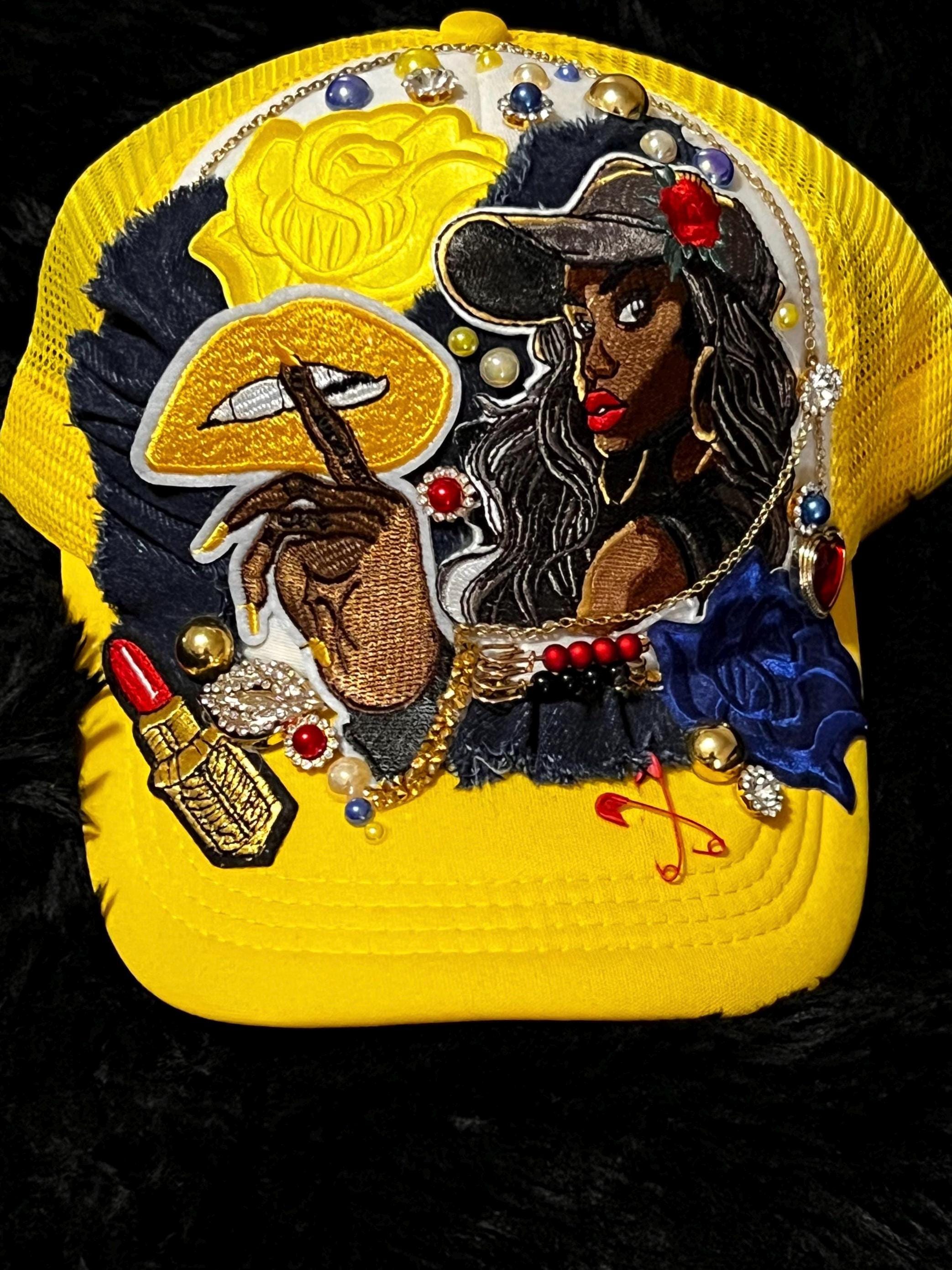 Junk/bling Trucker Cap/baseball Cap - Etsy display picture 1