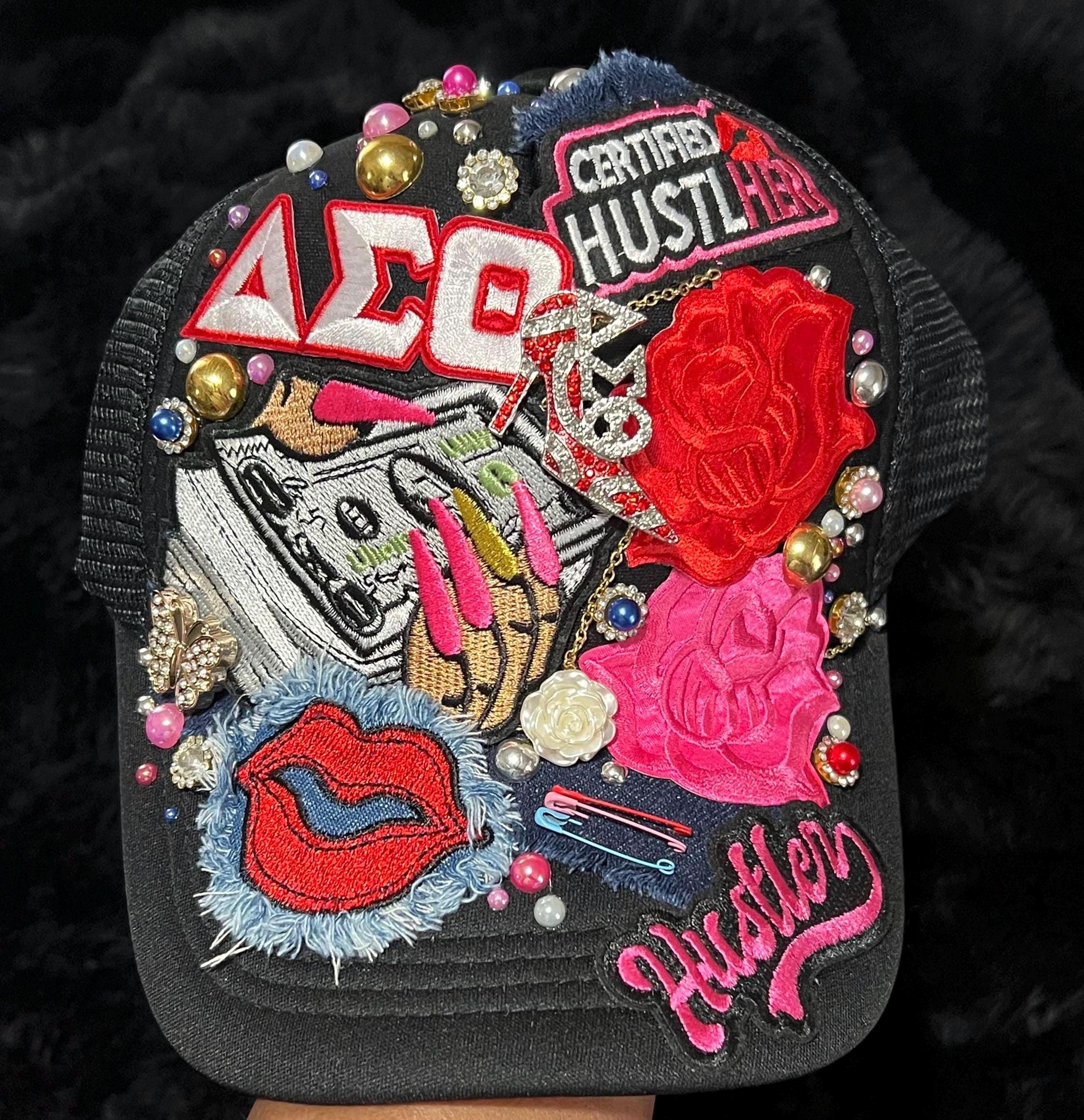 Junk Hat with Embellishments And Crocs My customer is slaying her custom crocs ? @briarachel main image 2