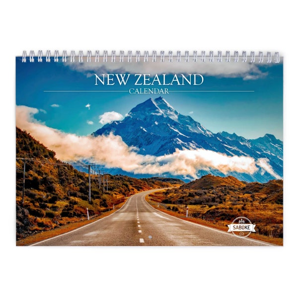 New Zealand 2024 Wall Calendar ID:W24117