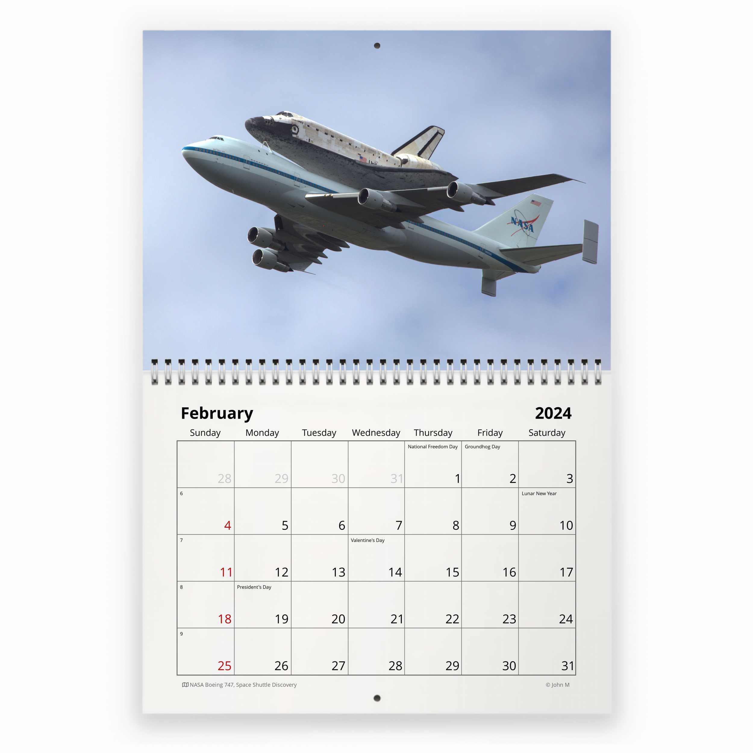 Airplanes 2024 Wall Calendar IDW24122 Etsy Australia