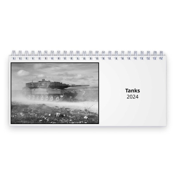 Panzer 2024 Schreibtischkalender