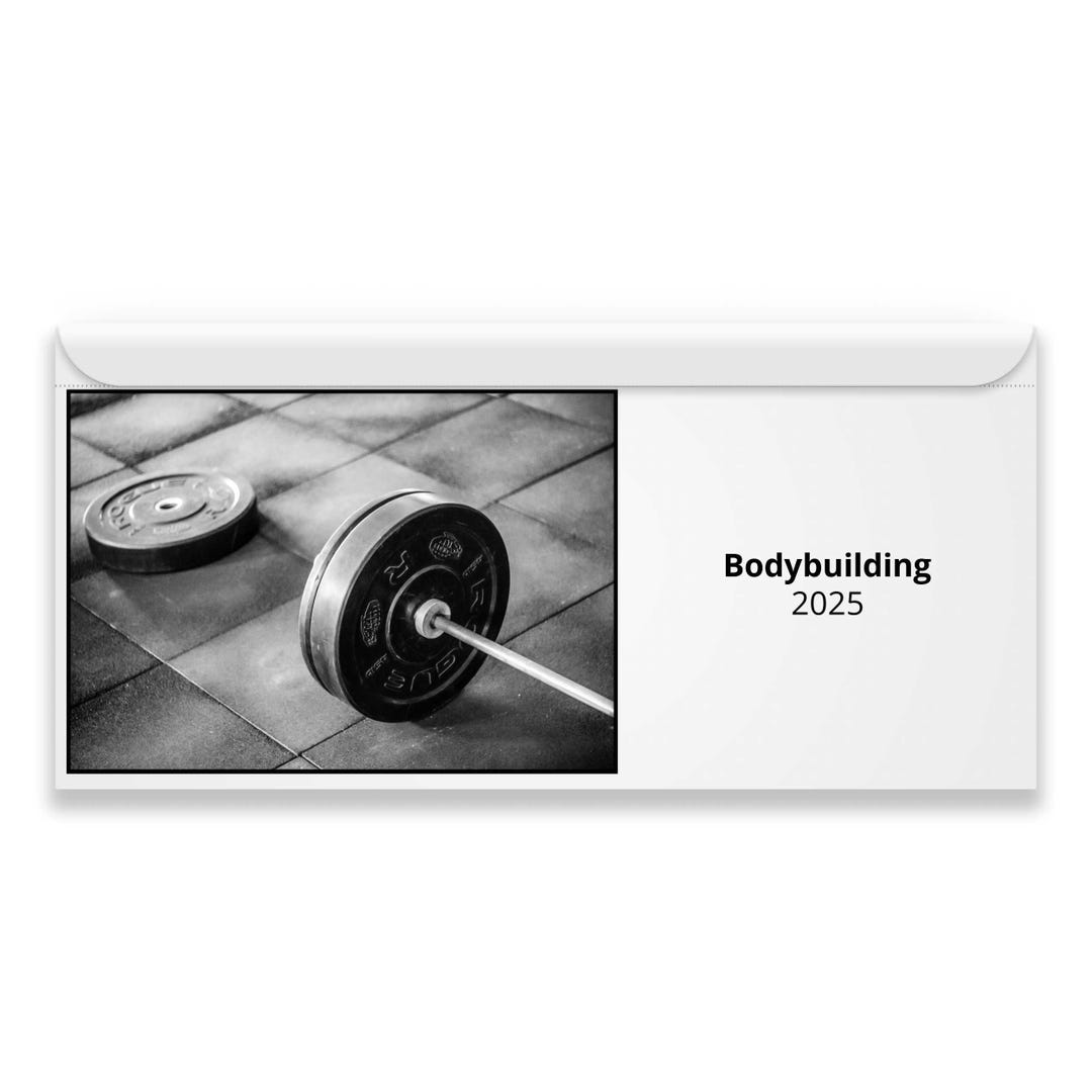 Bodybuilding 2025 Calendar IDM25065 Etsy