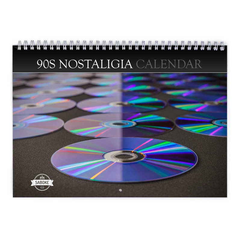 90s Nostalgia 2024 Wall Calendar IDW24091 Etsy