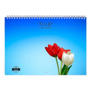 Tulipano Calendario da parete 2025