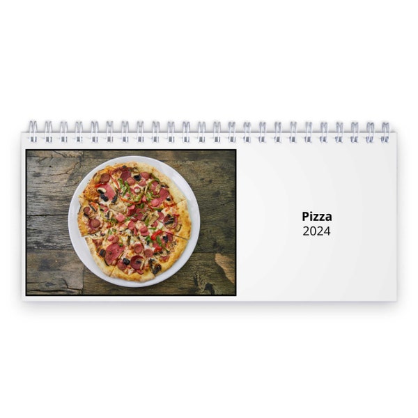 Pizza Calendario da tavolo 2024