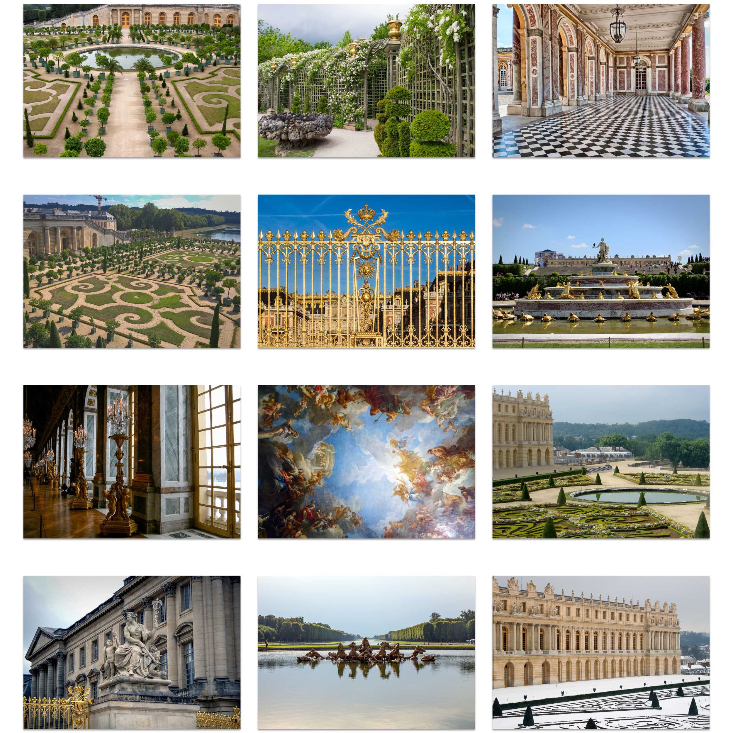 Versailles 2024 Wall Calendar IDW23082 Etsy