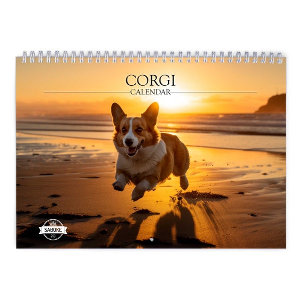 Corgi 2024 Wandkalender