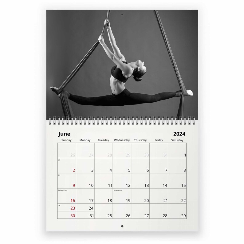 Gymnastics 2024 Wall Calendar IDW24106 Etsy